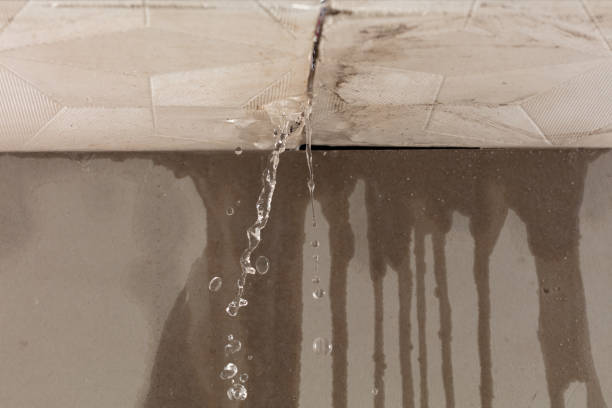 Professional Flood Damage Cleanup technician working in Brookfield, CT